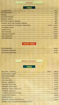 Kaata Chamcha menu 7