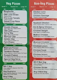 Da Pizza Corner menu 1