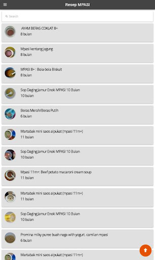 Resep MPASI