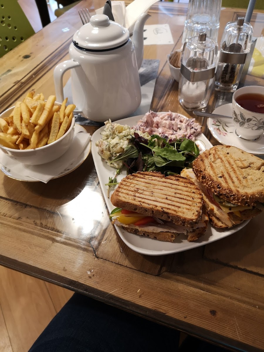 Gluten-Free Sandwiches at Café Velo