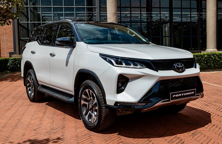 The 2023 Toyota Fortuner has an edgier design than its predecessors.