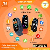 [ Quốc Tế ] Vòng Đeo Tay Thông Minh Xiaomi Mi Band 6 - Vòng Tay Theo Dõi Sức Khoẻ, Tập Luyện Thể Thao - Màu Đen