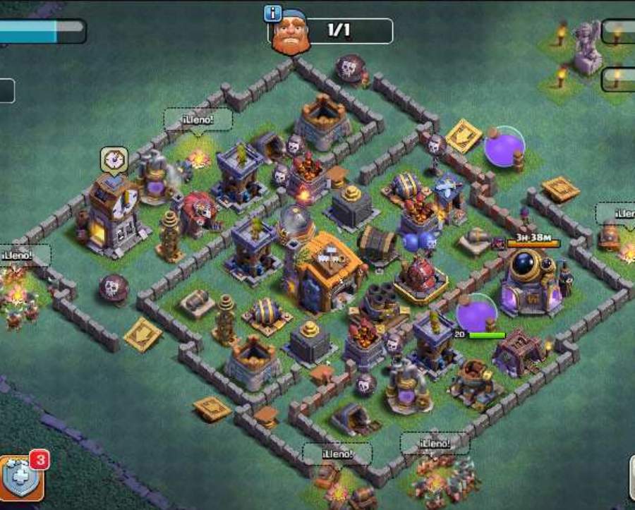 Base Aula Tukang Level 7 COC Terkuat