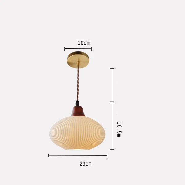 Title 6, Vintage kineska japanska keramička lampa u obli...