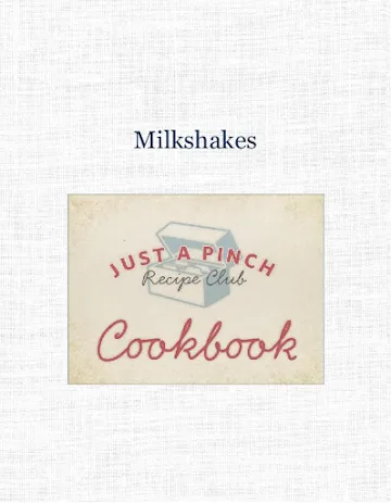 Milkshakes