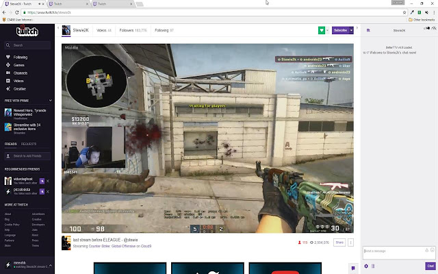 Twitch Muter chrome extension