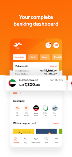 Screenshot Mashreq UAE - Mobile Banking