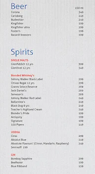 Slounge - Lemon Tree Hotel menu 4