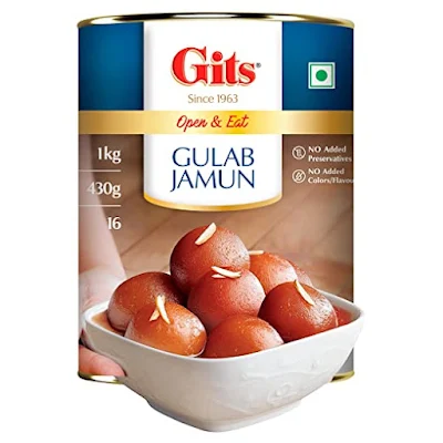 Gits Gulab Jamun Tin - 1 kg