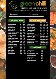 Green Chilli menu 2