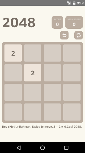 2048 Puzzle Ads Free