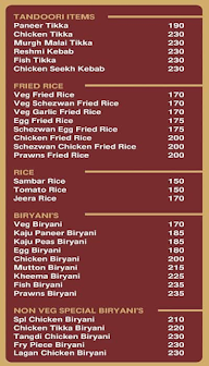 Hotel Shubham Palace menu 4