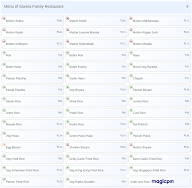 Savera Family Restaurant menu 4
