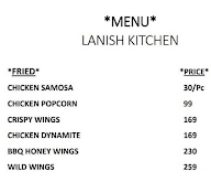 Lanish Kitchen menu 2