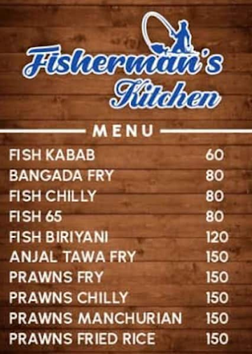 Fisherman's Kitchen menu 