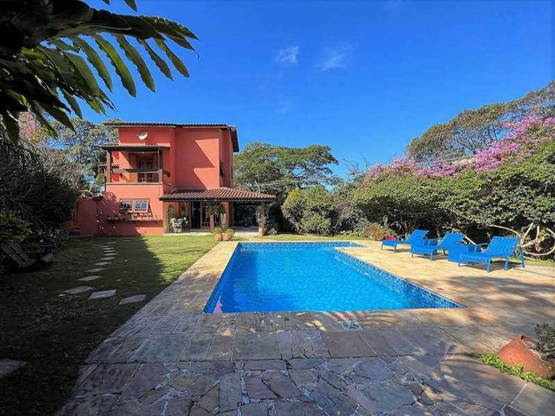 Casa à venda RES / COM - 3 sts, linda! Piscina e gourmet!  - Granja Viana - Cotia/SP