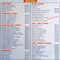 Sagar Fast Food menu 5