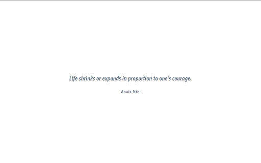 New Tab Quote