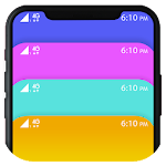 Cover Image of ダウンロード Status Bar & Notch : Custom Colors 1.3 APK