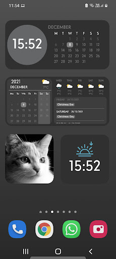 Screenshot Widgets Color Widgets + Icons