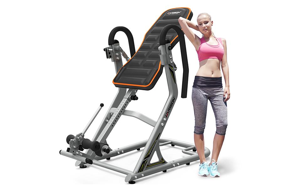 Amazon.com : HARISON Inversion Table for Back Pain Relief with 3D Memory  Foam, Back Stretcher Machine for Pain Therapy Training : Sports & Outdoors