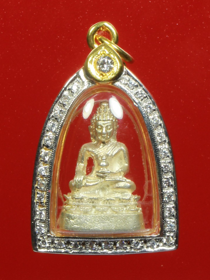 พระชัยวัฒน์ฐานิโยหลวงพ่อพุธ รุ่นขุมทรัพย์