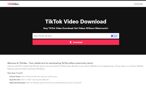 TikTok Video Download