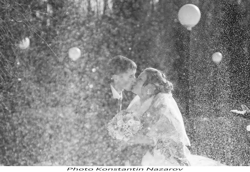 Fotógrafo de bodas Konstantin Nazarov (nazarov). Foto del 6 de marzo 2016