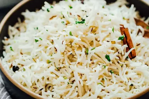 Jeera Rice With Pickle