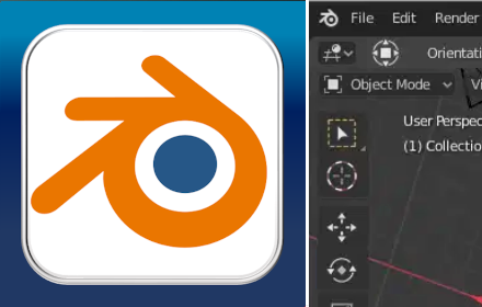 Blender 3D creation suite small promo image