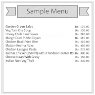 Pyramid Cafe Lounge menu 1