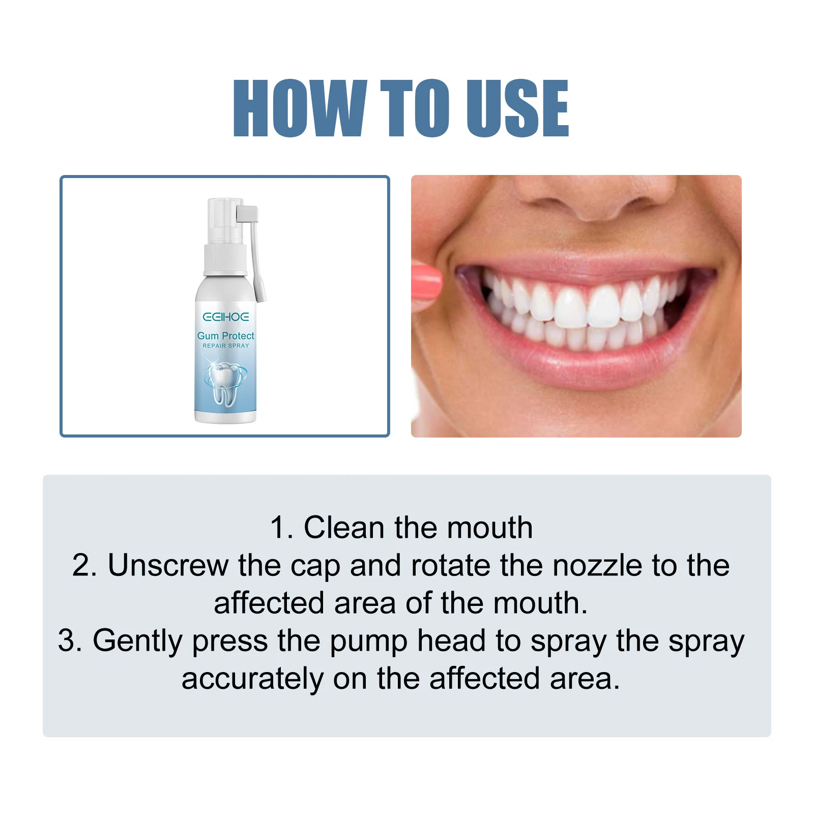 Title 7, Gum Repair Serie voor het reinigen van tandverk...