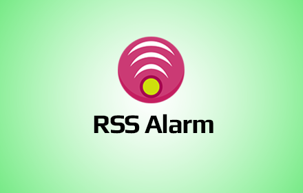 RSS Alarm chrome extension