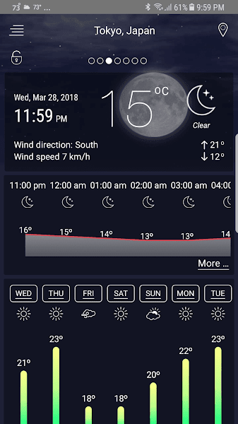 Weather Live Pro Screenshot Image