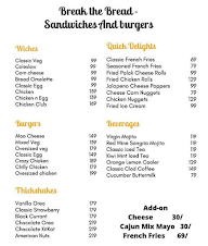 Wack Waffles & Brownies menu 1