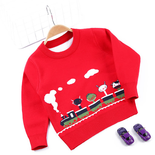 Title 5, Double-decker train little wool coat keeps kids...