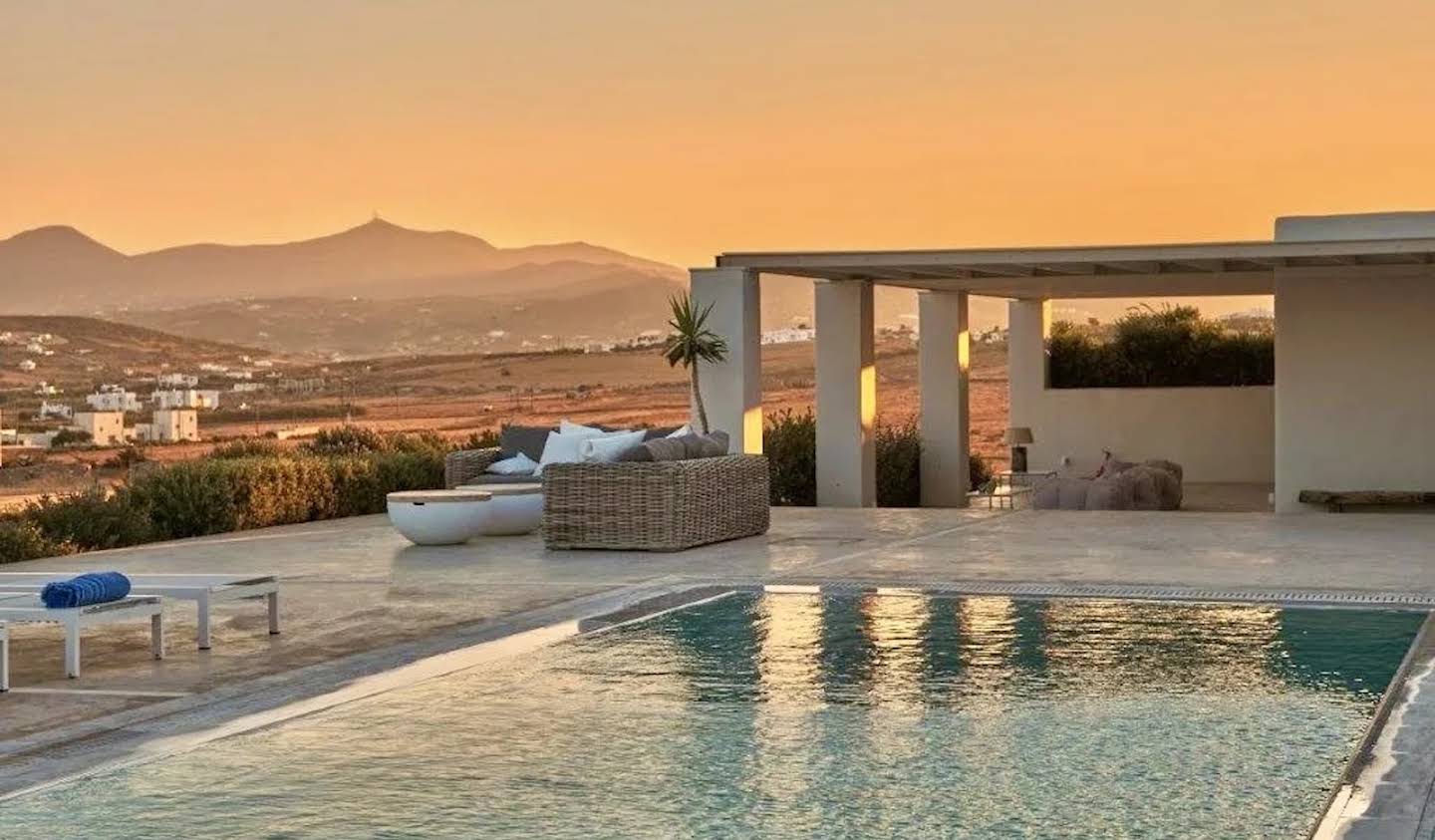 Villa avec piscine et jardin Paros