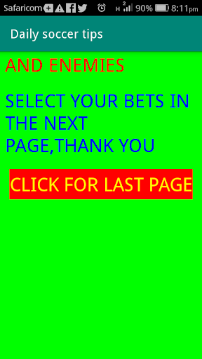 Daily sure betting Tips 100 sure