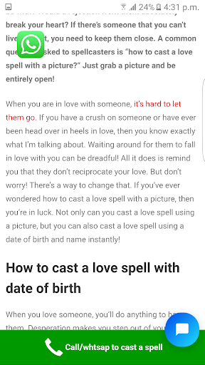 How to cast a love spell with a picture