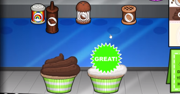 Papa's Cupcakeria - Jogo Grátis Online