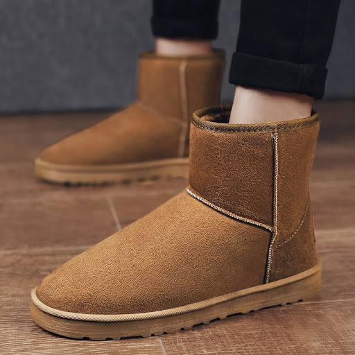 Title 8, New versatile cotton shoes with plush and warmt...