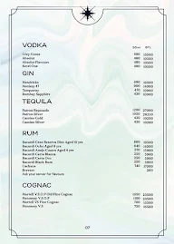 Mirage menu 2