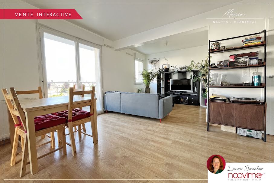 Vente appartement 2 pièces 54.25 m² à Nantes (44000), 170 000 €