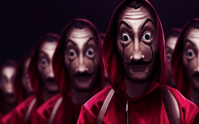 Money Heist chrome extension