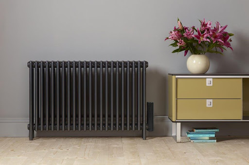 black column radiator