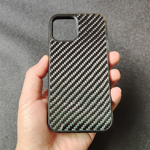 Title 3, Carbon Fiber Silicone Phone Case. Provides supe...