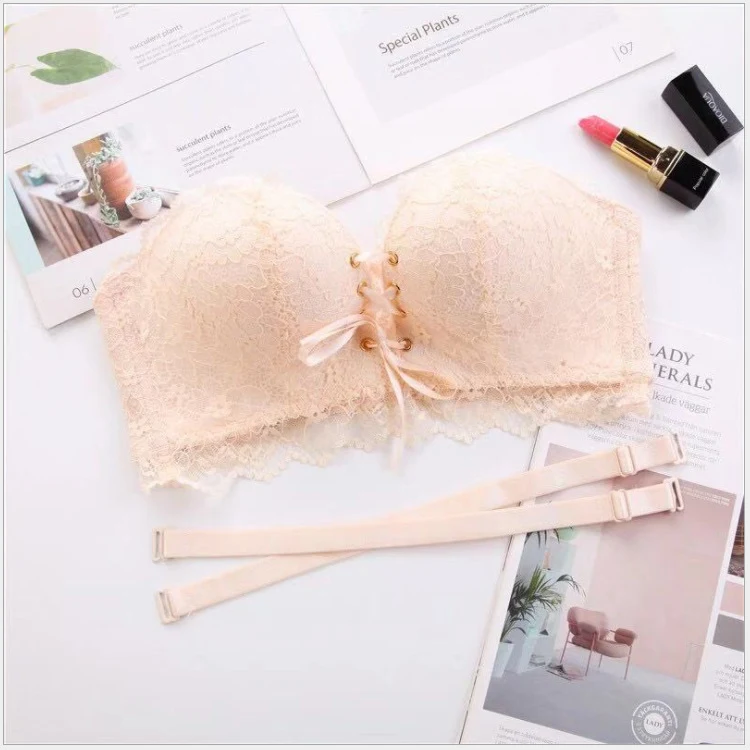 Title 1, Soutien-gorge en dentelle froncée, confort et f...