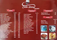 Cake Story menu 1