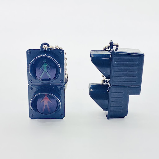 Title 5, Mini Verkeerslicht Sleutelhanger Compact en dr...