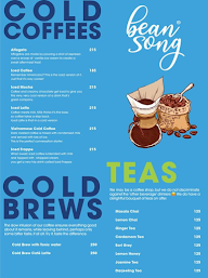 Cafe Bean Song menu 1